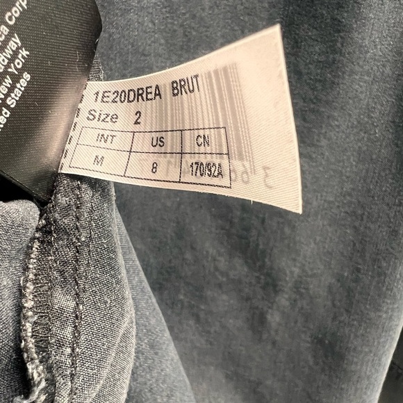 BA&SH Women’s Chemise Dream Long sleeve Button Down Shirt Brut-Size Medium-NWT - Picture 3 of 10